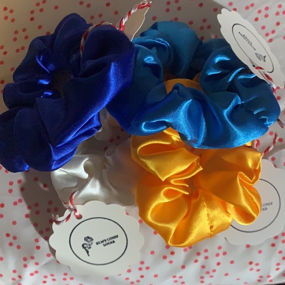 KLM’s Luxey Locks Handmade Hair Scrunchies 4 ($20) - Picture 1 of 13